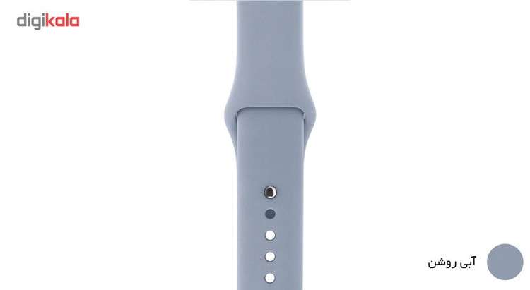 بند لاستیکی مدل Sport Band مناسب برای اپل واچ 38 میلی متری