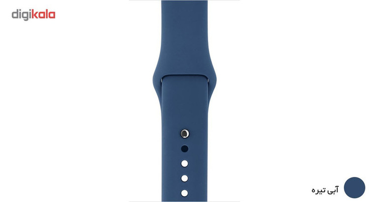 بند لاستیکی مدل Sport Band مناسب برای اپل واچ 38 میلی متری