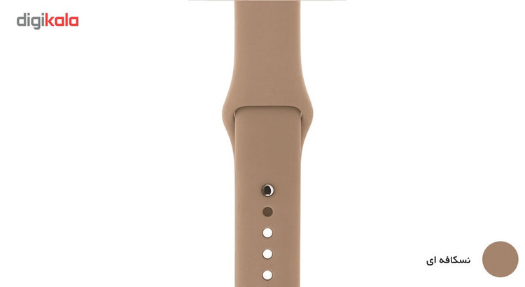 بند لاستیکی مدل Sport Band مناسب برای اپل واچ 38 میلی متری