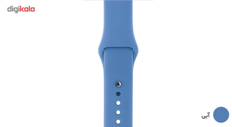 بند لاستیکی مدل Sport Band مناسب برای اپل واچ 38 میلی متری