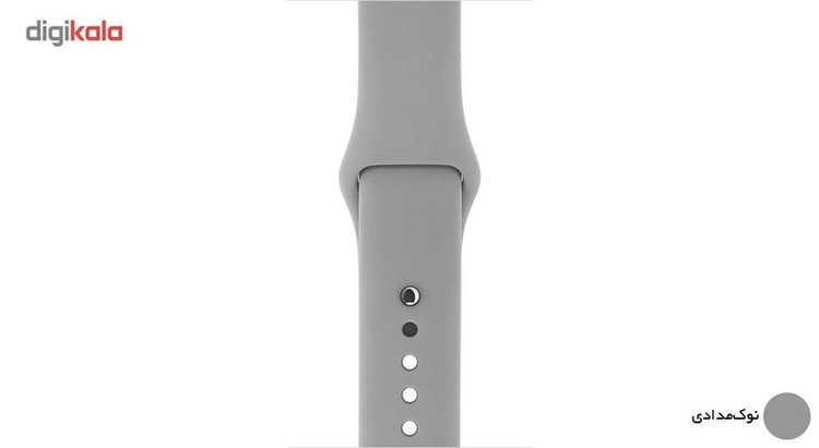 بند لاستیکی مدل Sport Band مناسب برای اپل واچ 38 میلی متری