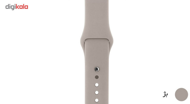 بند لاستیکی مدل Sport Band مناسب برای اپل واچ 38 میلی متری