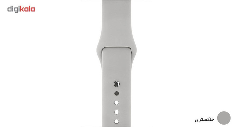 بند لاستیکی مدل Sport Band مناسب برای اپل واچ 38 میلی متری