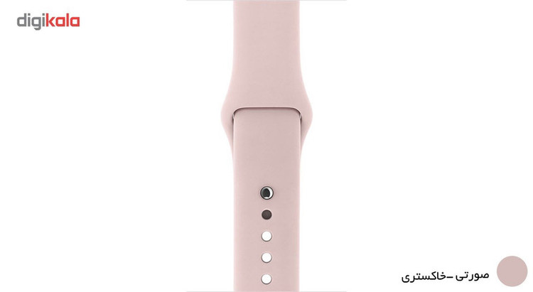 بند لاستیکی مدل Sport Band مناسب برای اپل واچ 38 میلی متری