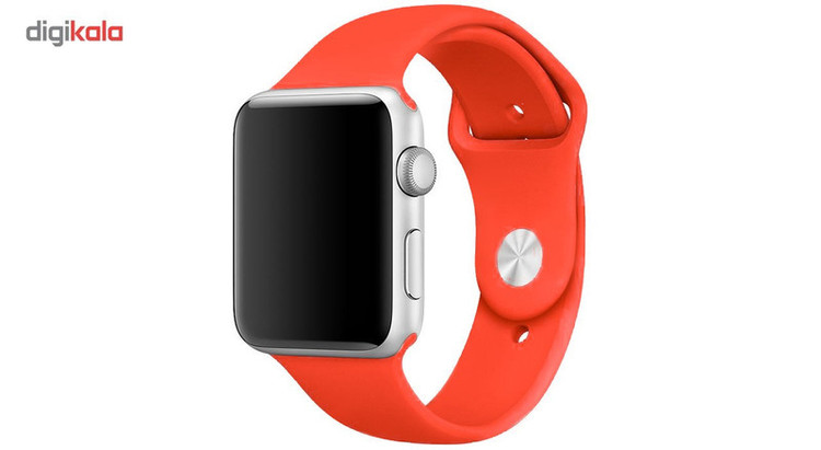 بند لاستیکی مدل Sport Band مناسب برای اپل واچ 38 میلی متری