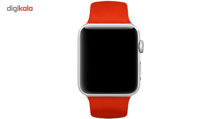 بند لاستیکی مدل Sport Band مناسب برای اپل واچ 38 میلی متری