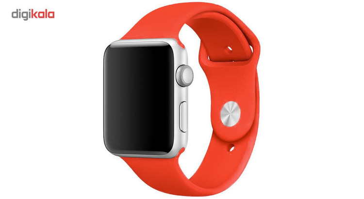 بند لاستیکی مدل Sport Band مناسب برای اپل واچ 38 میلی متری