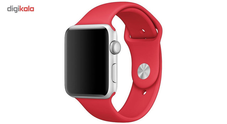 بند لاستیکی مدل Sport Band مناسب برای اپل واچ 38 میلی متری
