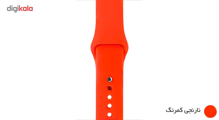 بند لاستیکی مدل Sport Band مناسب برای اپل واچ 38 میلی متری