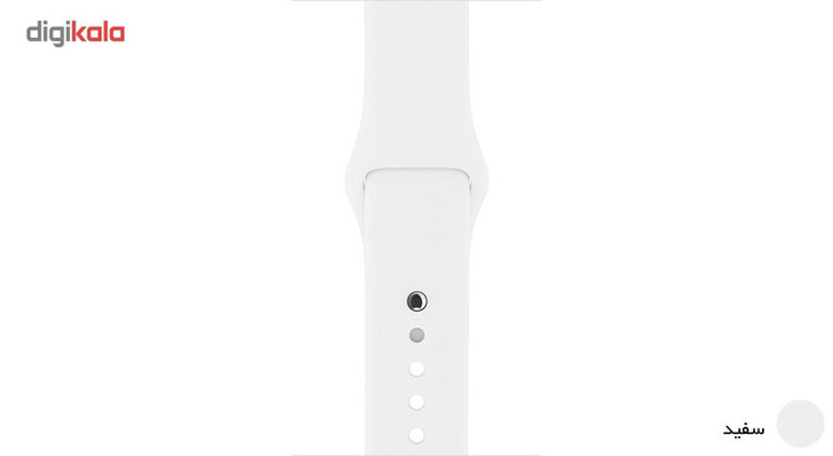 بند لاستیکی مدل Sport Band مناسب برای اپل واچ 38 میلی متری