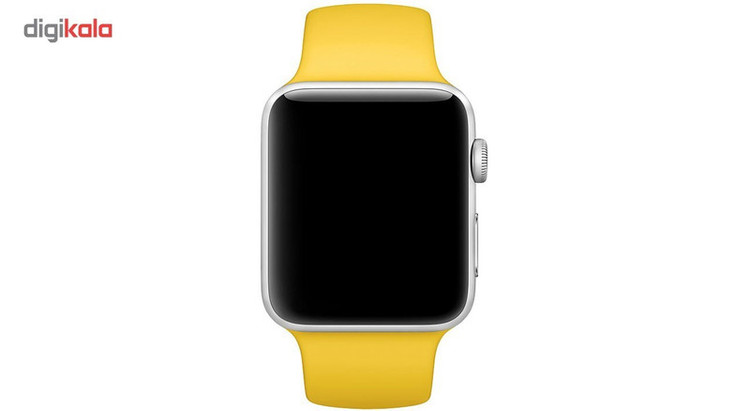 بند لاستیکی مدل Sport Band مناسب برای اپل واچ 38 میلی متری