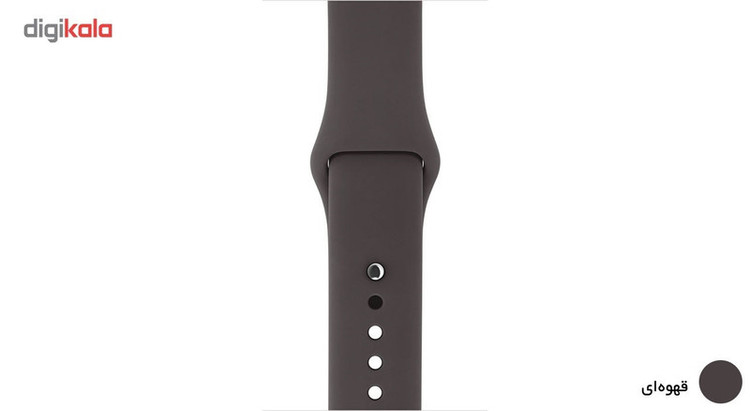 بند لاستیکی مدل Sport Band مناسب برای اپل واچ 38 میلی متری