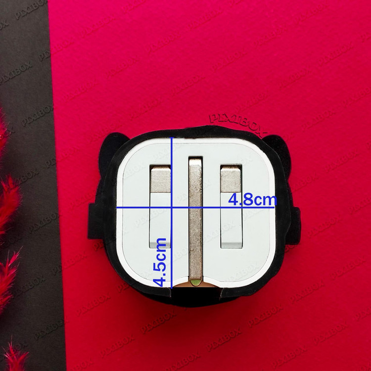 محافظ کابل پیکسی طرح سگ مدل Bulldog-B به همراه محافظ شارژر دیواری مجموعه 4 عددی