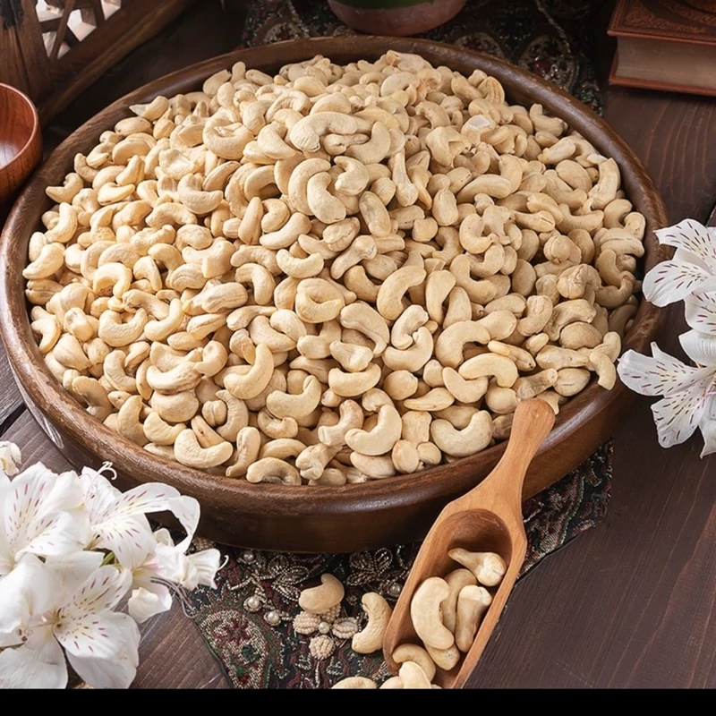 بادام هندی خام درشت 400گرم