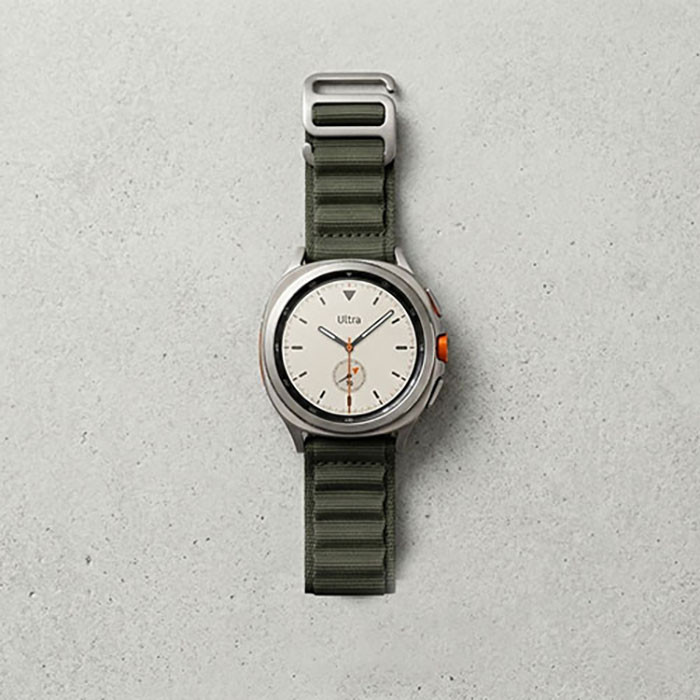 بند مدل Alpine مناسب برای ساعت هوشمند سامسونگ Galaxy Watch 6 47mm 44mm 43mm 40mm / 5 Pro 45mm 44mm 40mm