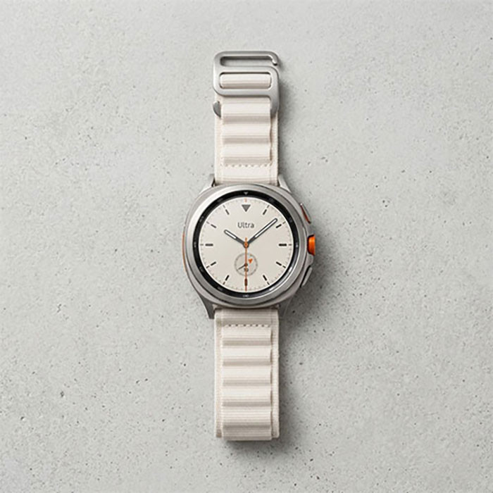 بند مدل Alpine مناسب برای ساعت هوشمند سامسونگ Galaxy Watch 6 47mm 44mm 43mm 40mm / 5 Pro 45mm 44mm 40mm