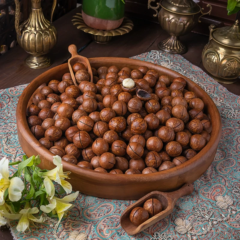 ماکادمیا با پوست 200 گرمی سایز درشت
