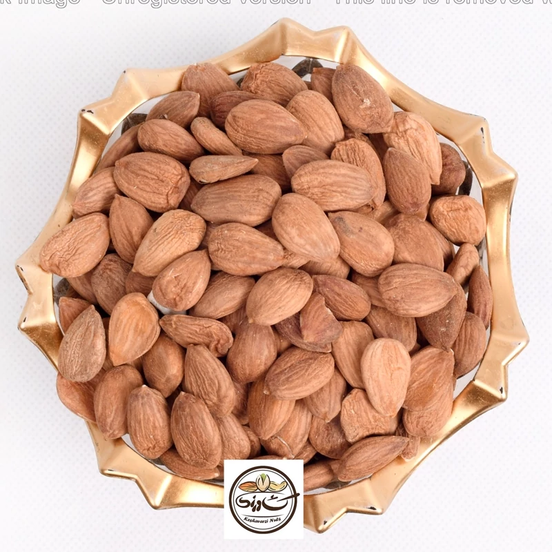 مغز هسته زرد آلو بوداده بی نمک 500 گرمی خالص