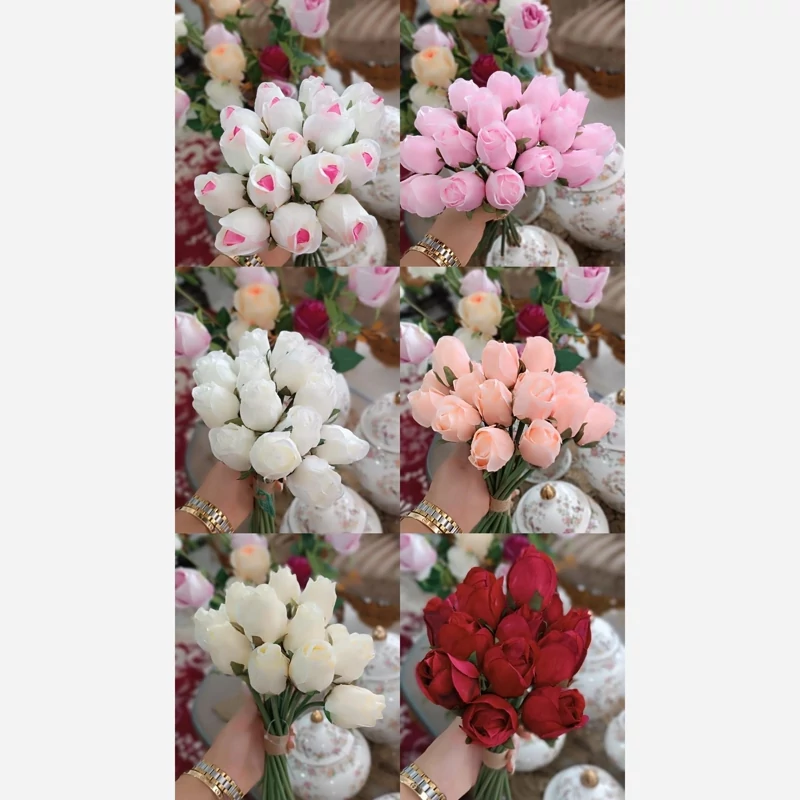 دسته گل رز 18 عددی