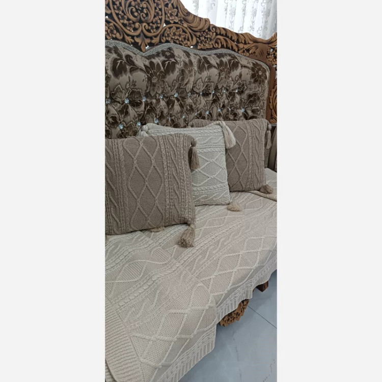 شال مبل منگوله دار بدون واسطه خرید کن