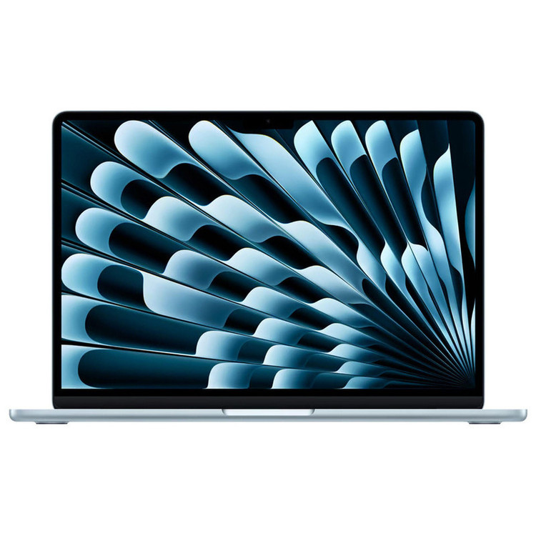 لپتاپ اپل مدل MacBook Air MC6T4 2025 LLA با پردازنده Apple M4، رم 16GB، حافظه SSD با ظرفیت 256GB، نمایشگر 13.6 اینچ Retina، دارای نور پسزمینه کیبورد، حسگر اثر انگشت و سیستمعامل Apple Mac OS