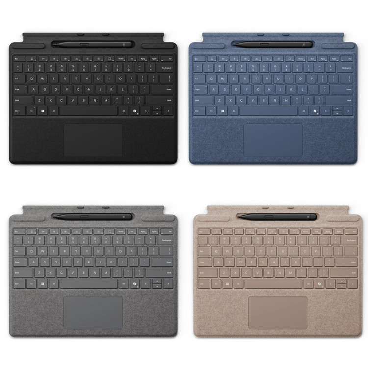 تبلت 13 اینچی مایکروسافت مدل Surface Pro 11 - Ultra 7 ظرفیت 512 گیگابایت و رم 16 گیگابایت به همراه کیبورد Surface Pro Copilot و قلم Slim Pen 2
