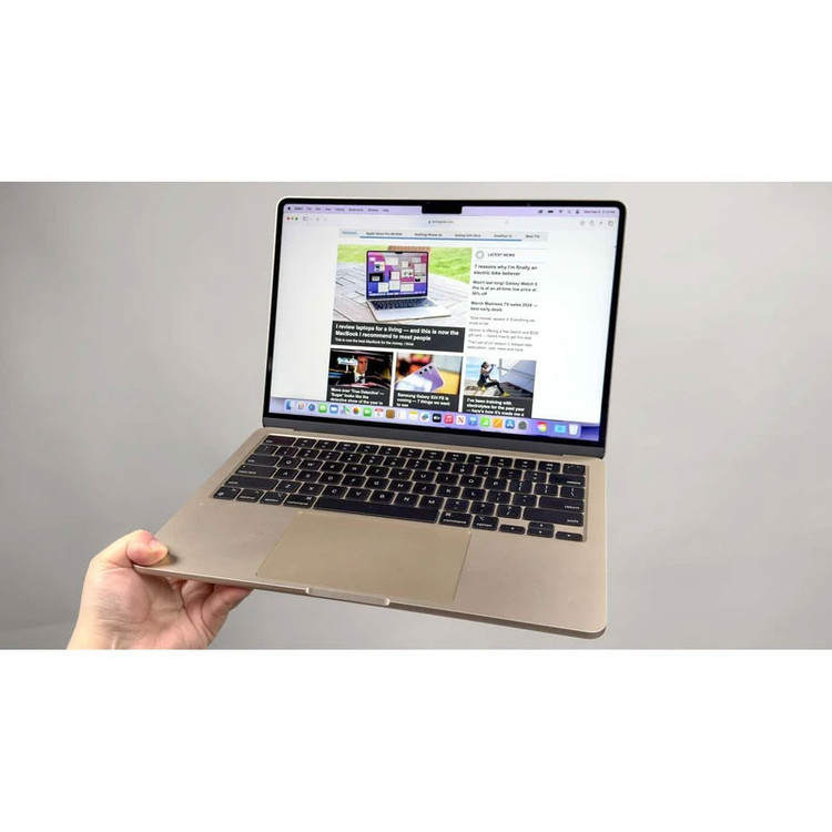 لپ تاپ 13.6 اینچی اپل مدل MacBook Air MDHA4 2026 LLA-M5-16GB RAM-512GB SSD