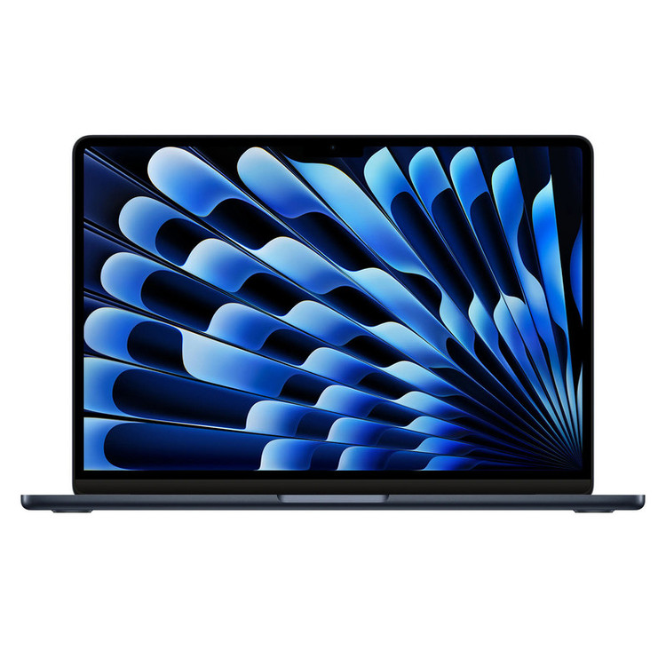 لپتاپ اپل مدل MacBook Air MW133 2025 LLA با پردازنده Apple M4، رم 16GB، حافظه SSD با ظرفیت 512GB، نمایشگر 13.6 اینچ Retina، دارای نور پسزمینه کیبورد، حسگر اثر انگشت، سیستمعامل Apple Mac OS