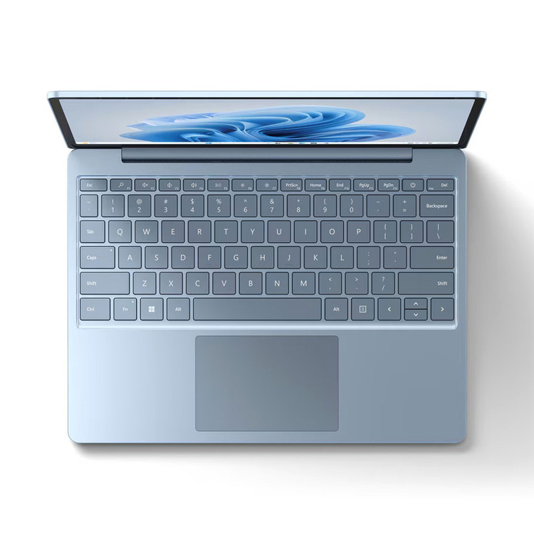 لپتاپ مایکروسافت مدل Surface Laptop Go 3 با پردازنده Core i5-1235U، رم LPDDR5 8GB، حافظه SSD با ظرفیت 256GB، نمایشگر لمسی 12.4 اینچ PixelSense، دارای حسگر اثر انگشت، سیستمعامل Windows 11