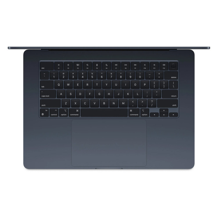 لپتاپ اپل مدل MacBook Air MRYV3 2024 LLA با پردازنده Apple M3، رم 8GB، حافظه SSD با ظرفیت 512GB، نمایشگر 15.3 اینچ Retina، دارای نور پسزمینه کیبورد، حسگر اثر انگشت، سیستمعامل Apple Mac OS