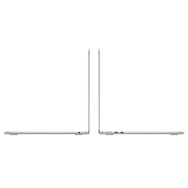 لپتاپ اپل مدل MacBook Air MW0Y3 2025 LLA با پردازنده Apple M4، رم 16GB، حافظه SSD با ظرفیت 256GB، نمایشگر 13.6 اینچ Retina، دارای نور پسزمینه کیبورد، حسگر اثر انگشت، سیستمعامل Apple Mac OS