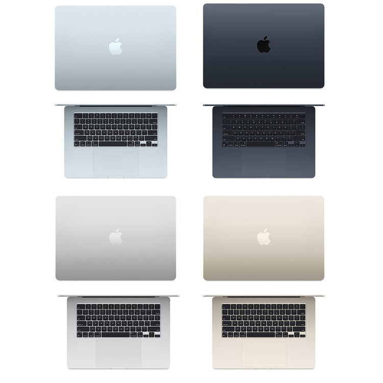 لپ تاپ 15.3 اینچی اپل مدل MacBook Air MDV94 2026 LLA-M5-16GB RAM-512GB SSD