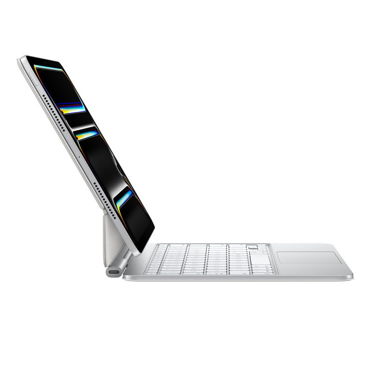 کیبورد تبلت اپل مدل Magic مناسب برای iPad Pro نسل M4 سایز 11 اینچی