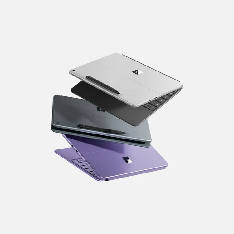 تبلت 12 اینچی مایکروسافت مدل Surface Pro-Snapdragon X Plus ظرفیت 512 گیگابایت و رم 16 گیگابایت به همراه کیبورد سرفیس پرو