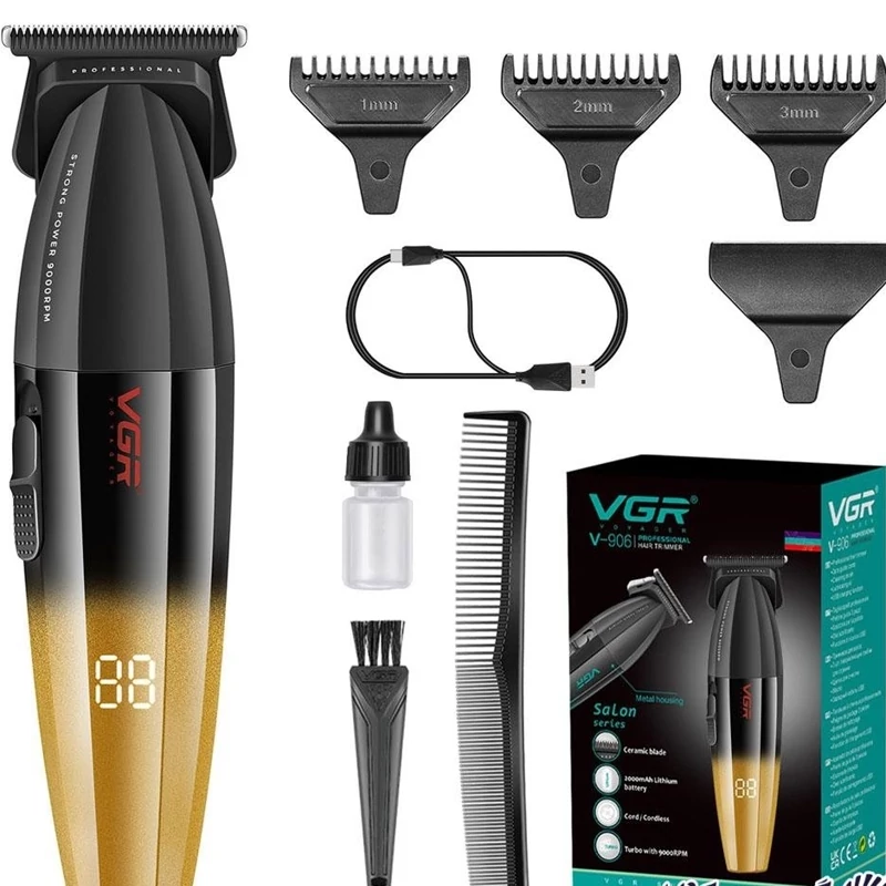 ماشین اصلاح وی جی آر مدل V-906 خط زن حجم زن صفر زن شیور