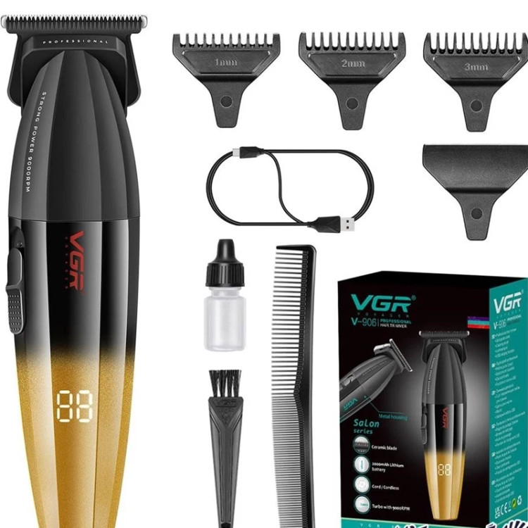 ماشین اصلاح وی جی آر مدل V-906 خط زن حجم زن صفر زن شیور