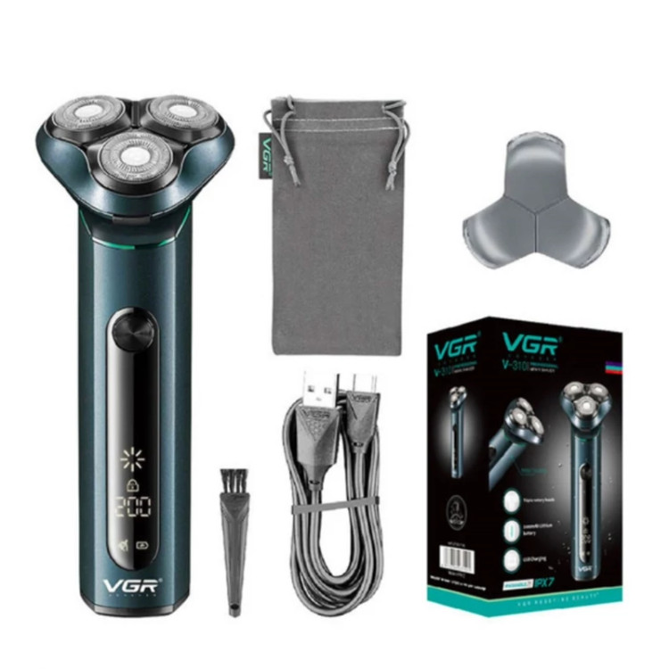 ماشین اصلاح موی صورت وی جی ار مدل V-310