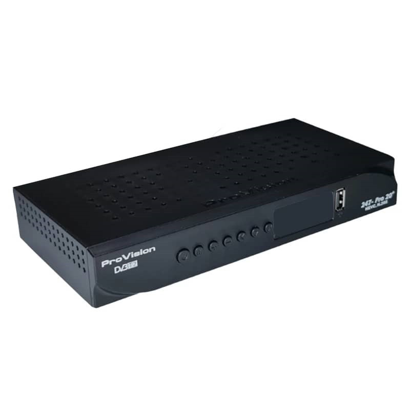 DVB-T گیرنده دیجیتال پروویژن مدل 247Pro20 به همراه آنتن رومیزی