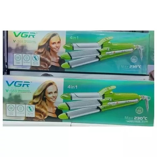 اتو مو چهار کاره vgr v 569 اتو صاف کننده ویو درشت ویو ریز فر یا باب لیس وی جی ار