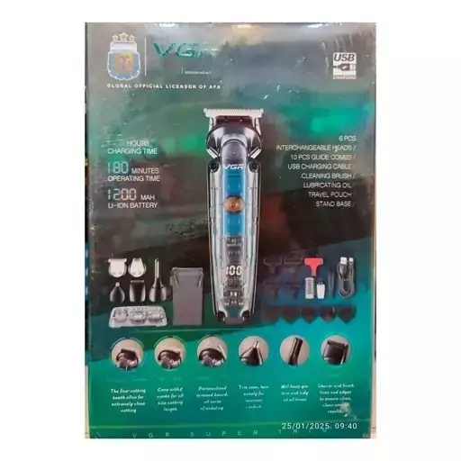 ماشین اصلاح چندکاره VGR V-102 طرح جدید