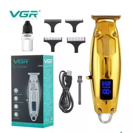 ماشین اصلاح وی جی آر v-220  موز  ریش تراش حجم زن خط زن شیور