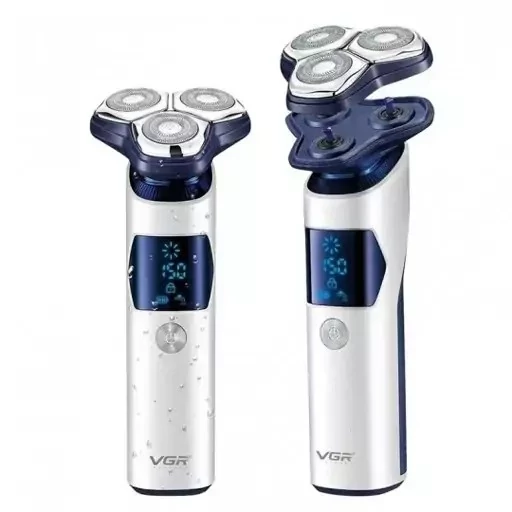 سه تیغ حرفه ای ضدآب وی جی ار مدل vgr v- 328 شیور ریش تراش ماشین اصلاح