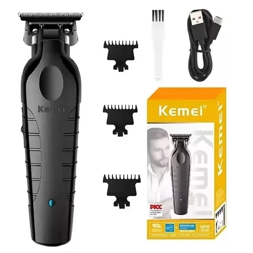 ماشین اصلاح موی سر و صورت کیمی مدلKM-2299 خط زن   حجم زن ریش تراش