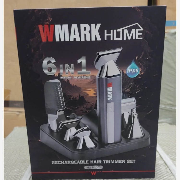 ماشین اصلاح 6 کاره حرفه ای دبلیو مارک مدل HT001 WMARK