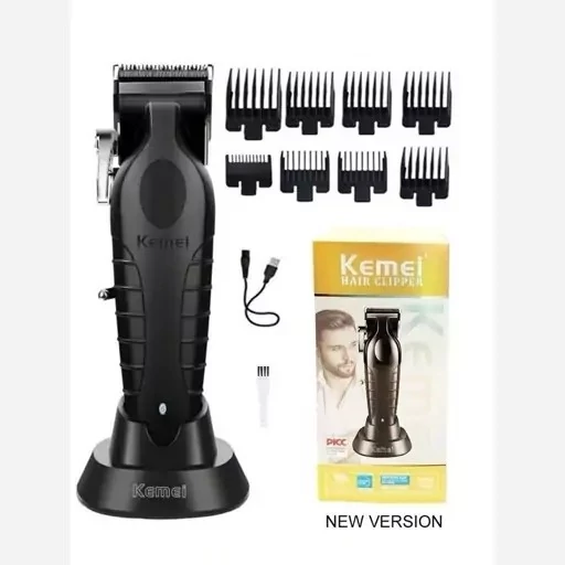 ماشین اصلاح موی سر و صورت کیمی مدلKM-2296 خط زن  حجم زن ریش تراش