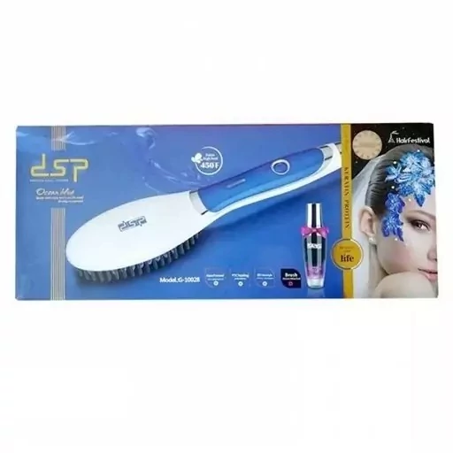 برس حرارتی دی اس پی کراتینه DSP 10028 شانه حرارتی اتو مو حالت دهنده مو