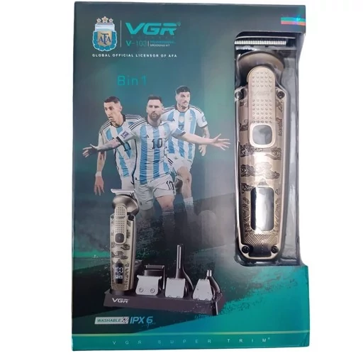 ماشین اصلاح چند کاره ضد اب وی جی ار مدل V-103 و V-102 و VGR V-095 کیفیت عالی ریش تراش شیور خط زن حجم زن موزر