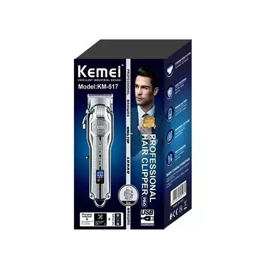ماشین اصلاح حرفه ای کیمی مدل KM-517 حجم زن خط زن