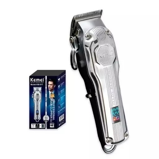 ماشین اصلاح حرفه ای کیمی مدل KM-517 حجم زن خط زن