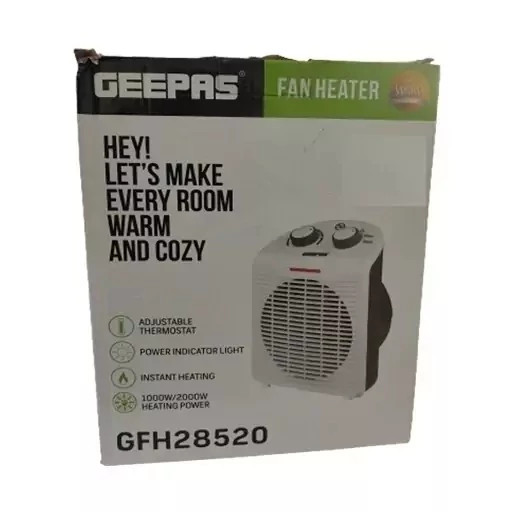 بخاری برقی فن هیتر جیپاس مدل Geepas GFH28520 بخاری فن دار
